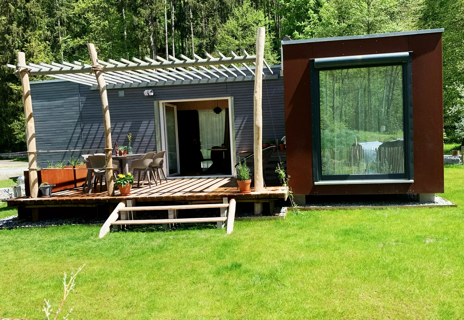 HJEM Tiny Home im Wald - Natur pur - Biken - Wandern nahe Allgäu und Bodensee