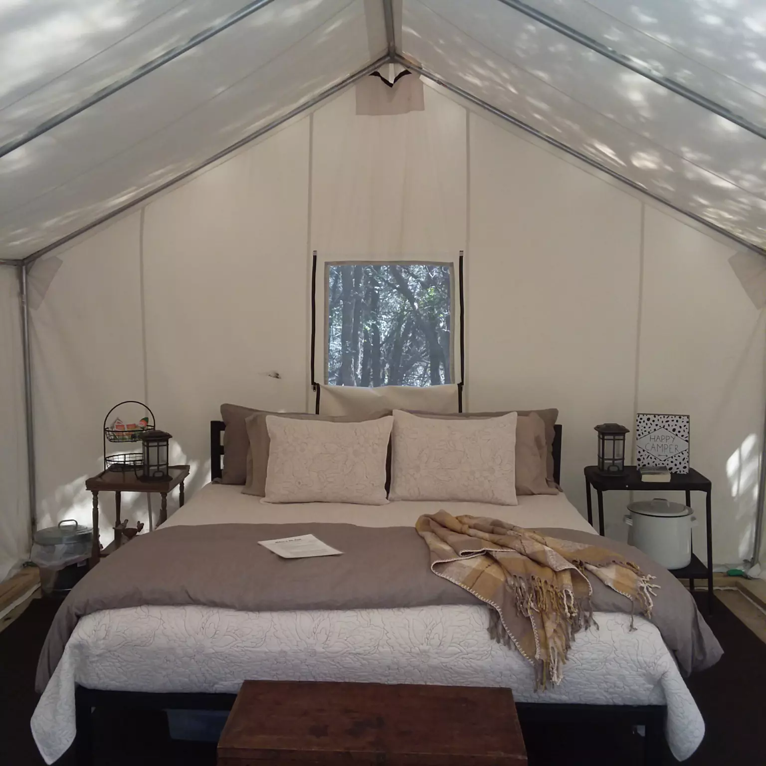 Convenience Camp w/Luxury Safari Tent