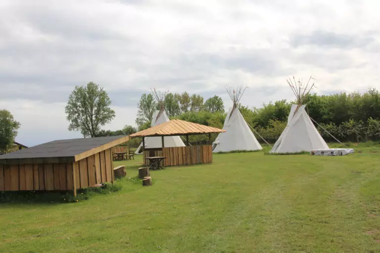 Kildevejens Shelter med plads til 4