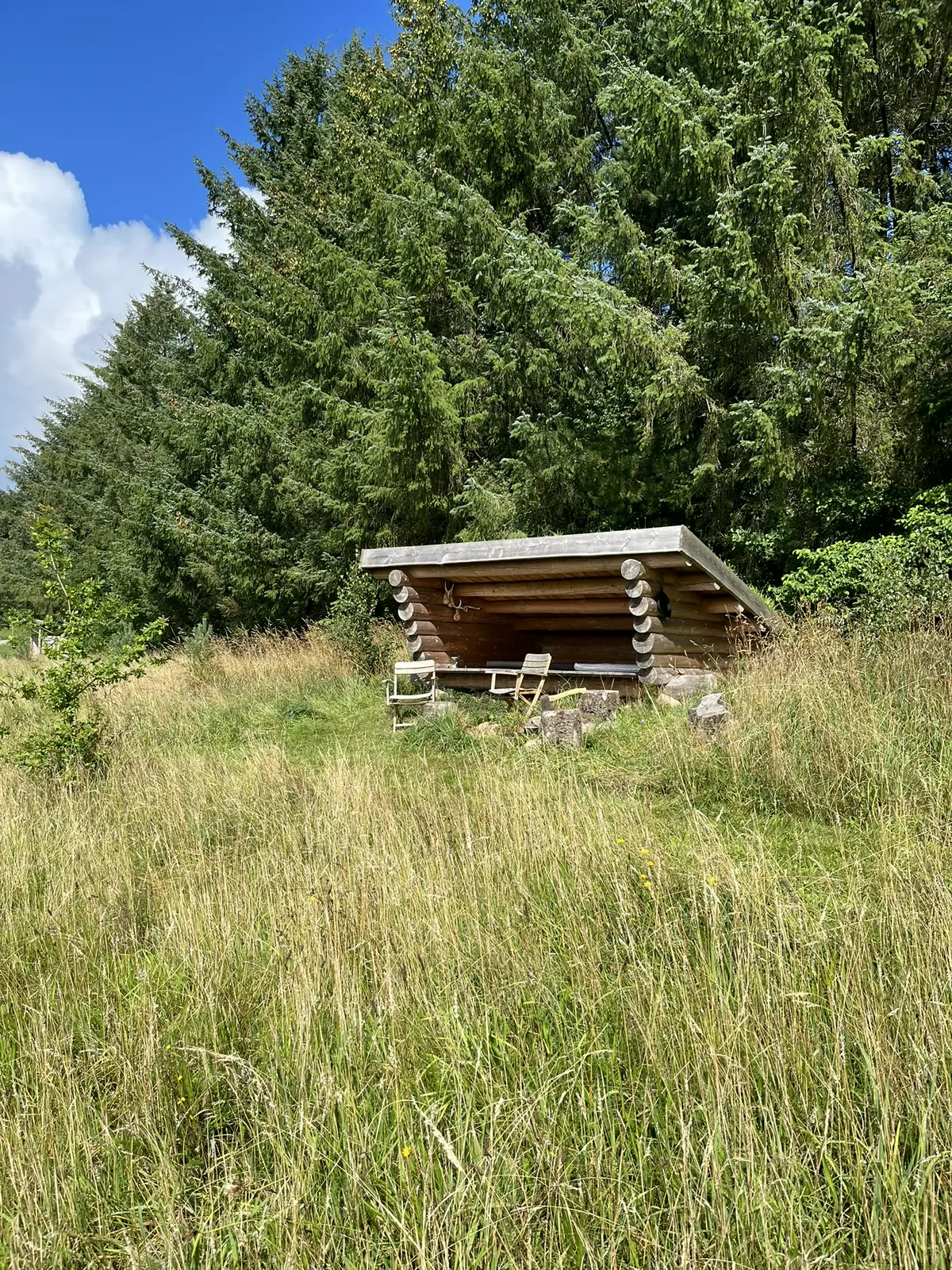 Shelter på toppen af Laven