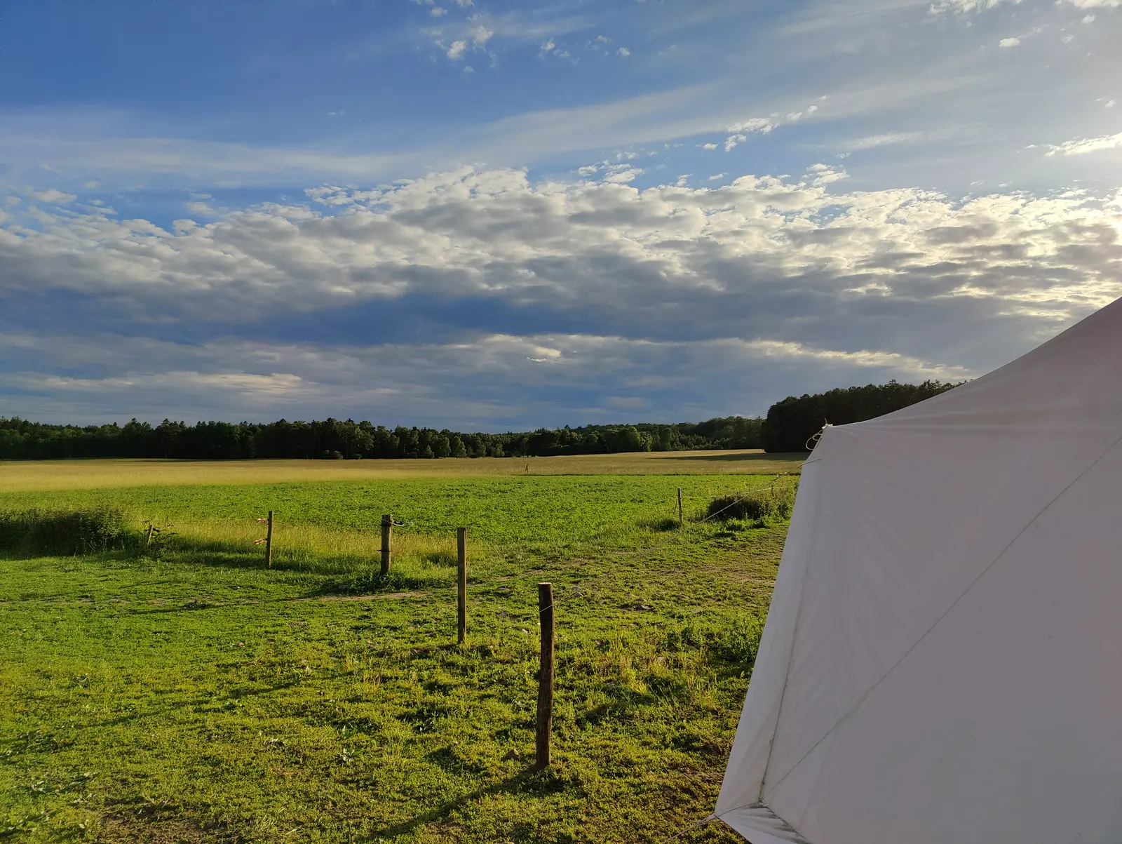 Deluxe Telt Gøgen, privat badeværelse