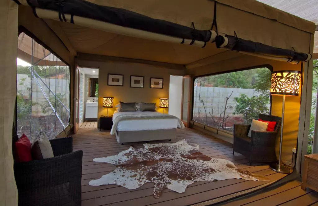 Luxury Safari Queen Tent with Fan