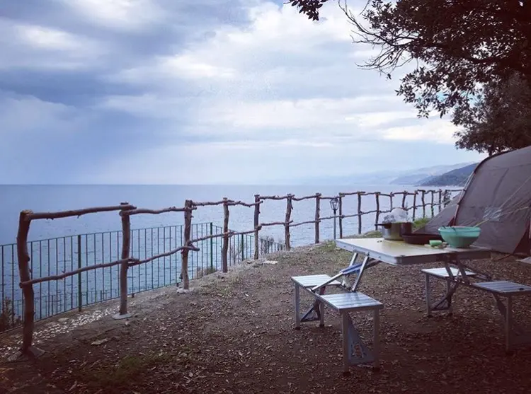 TENT -  seaside pitches with a charming view on the Tyrrhenian sea.

