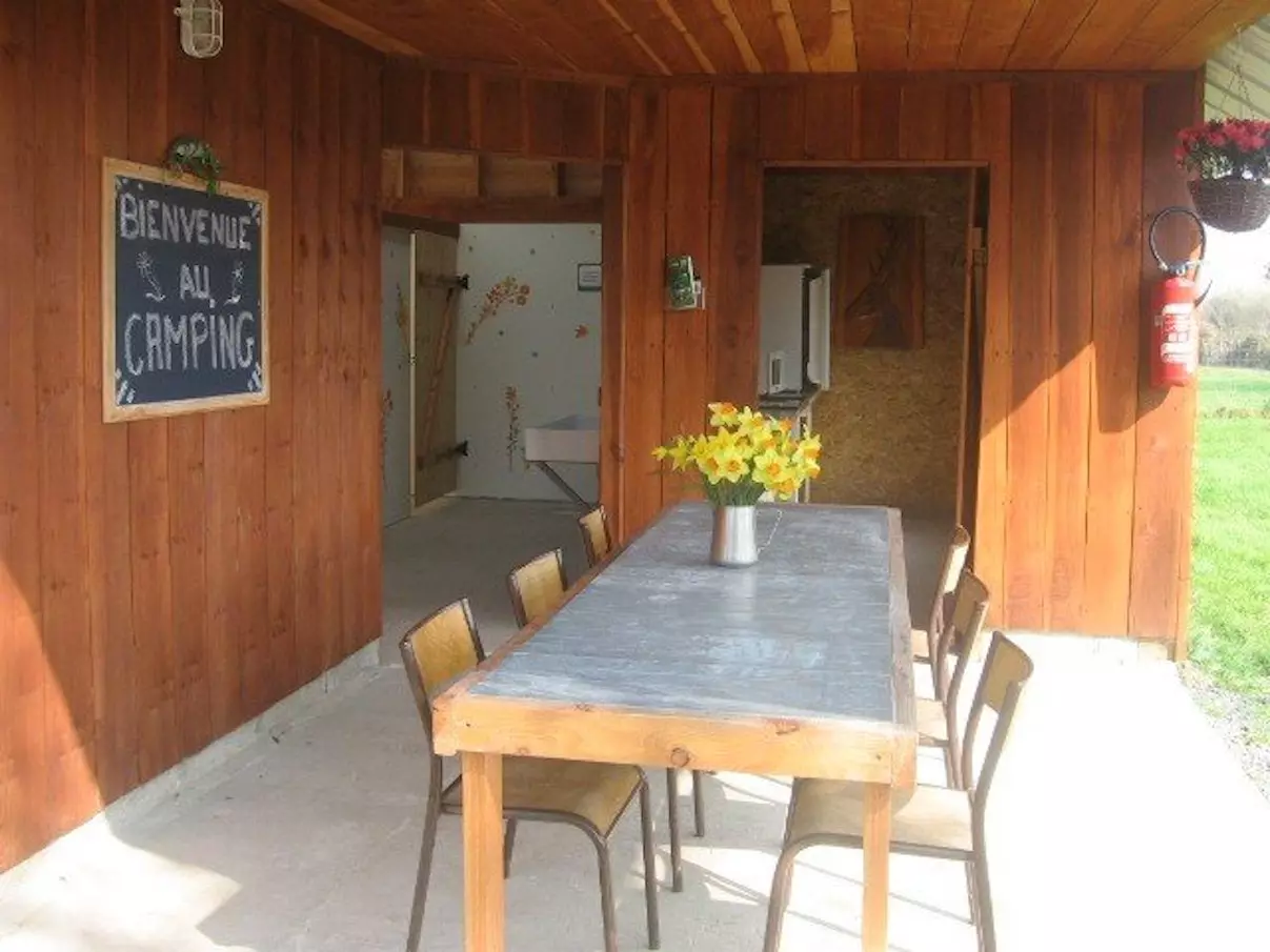 Emplacement tente à la ferme