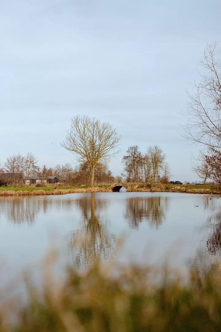 Stil tussen de weilanden
