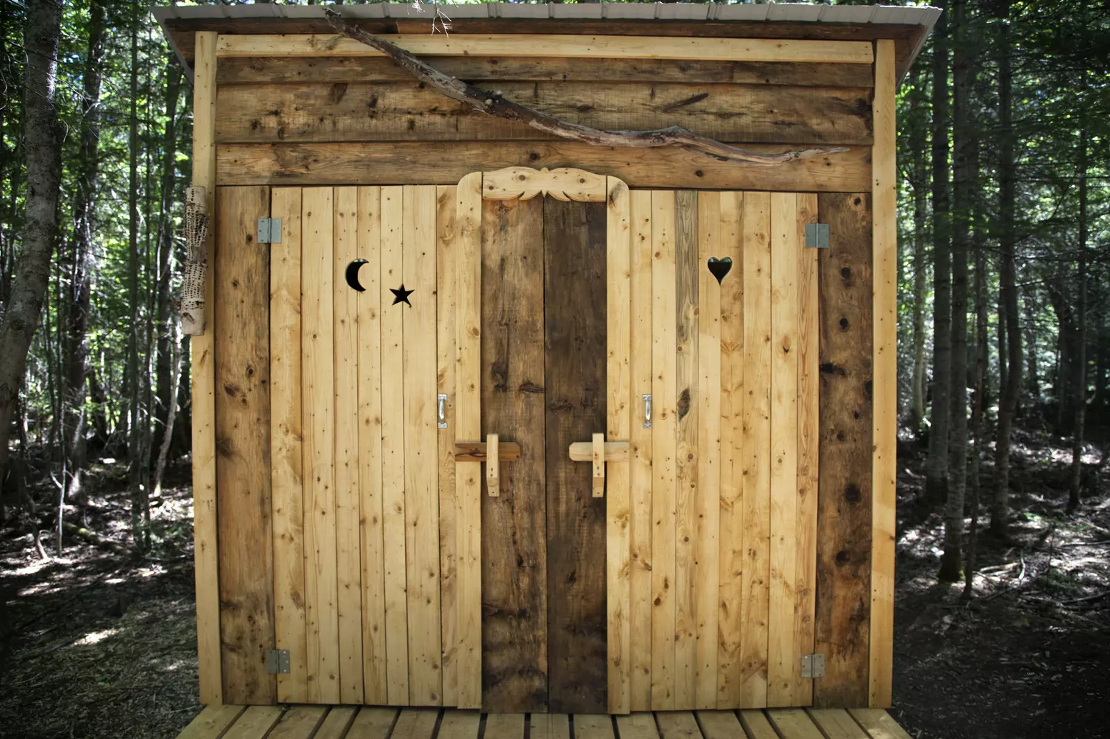 Jolie micro-maison en forêt