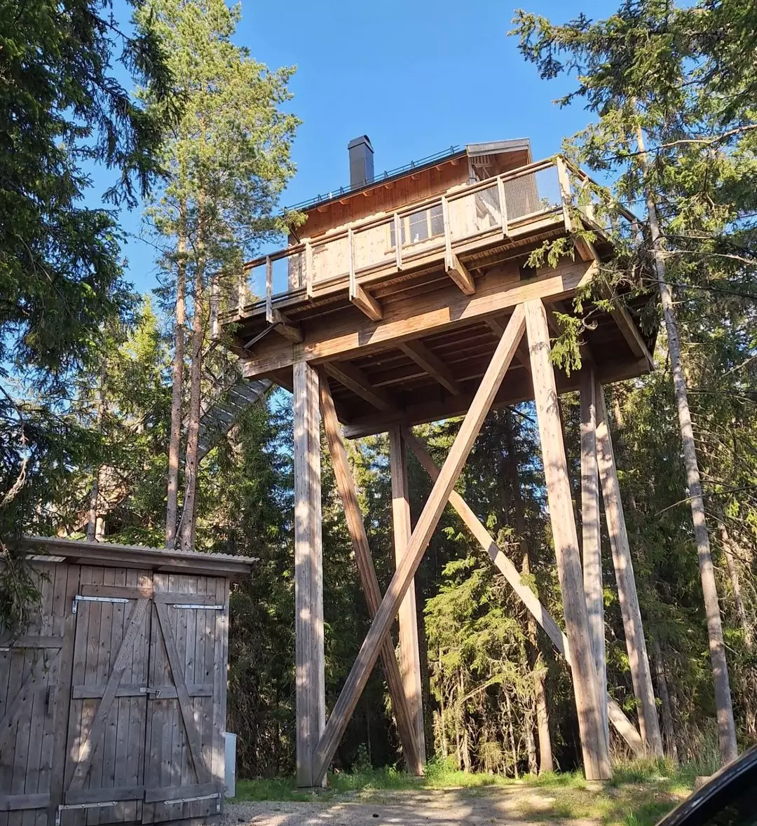 Faråsen Tretoppgård - Tretopphytter i Brummundal