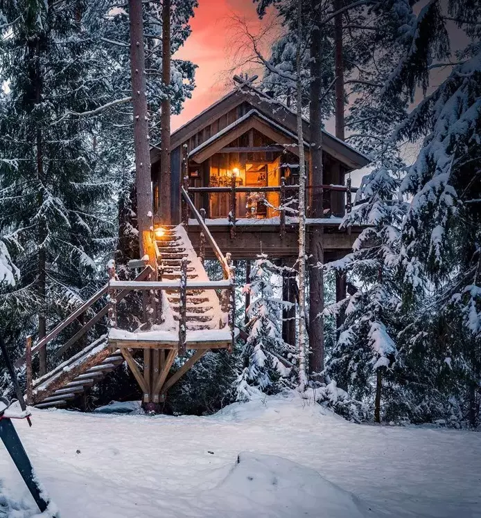 Tree top hut - Klatrehytta
