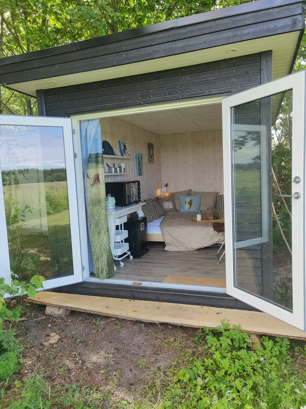 Panoramaophold i Alpacapark