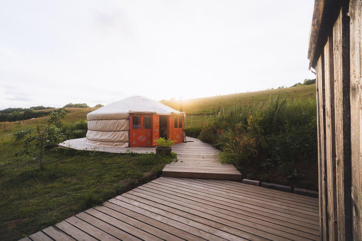 Autentisk Jurt i Mols Bje