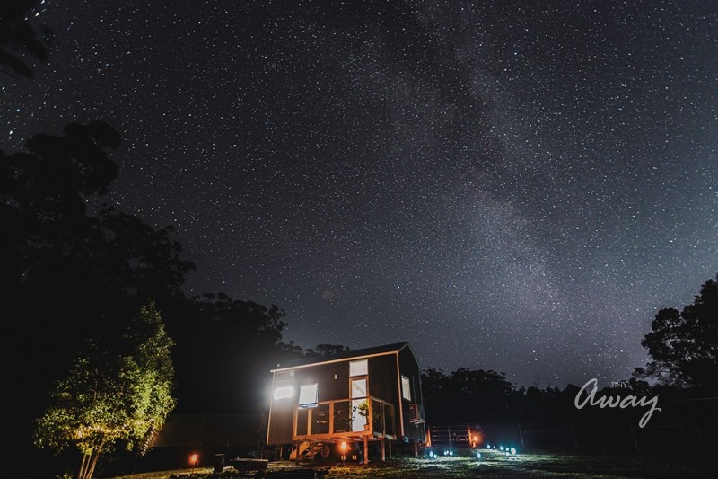 Kookaburra Cabin, Tiny house Stuga i Palmwoods Campanyon