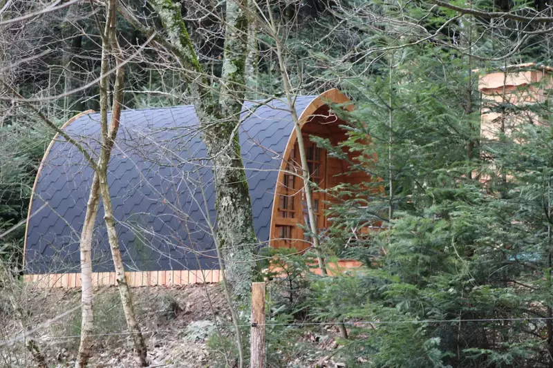Les Cabanes de Labrousse - Cabanes perchées dans les arbres en Ardèche 