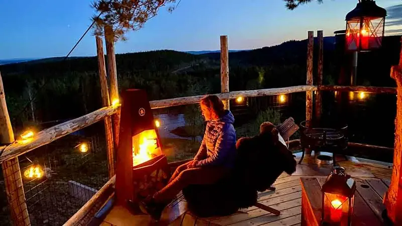 Tree top hut - Utsiktsredet