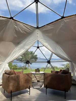 Artic Dome ved Sætrasanden