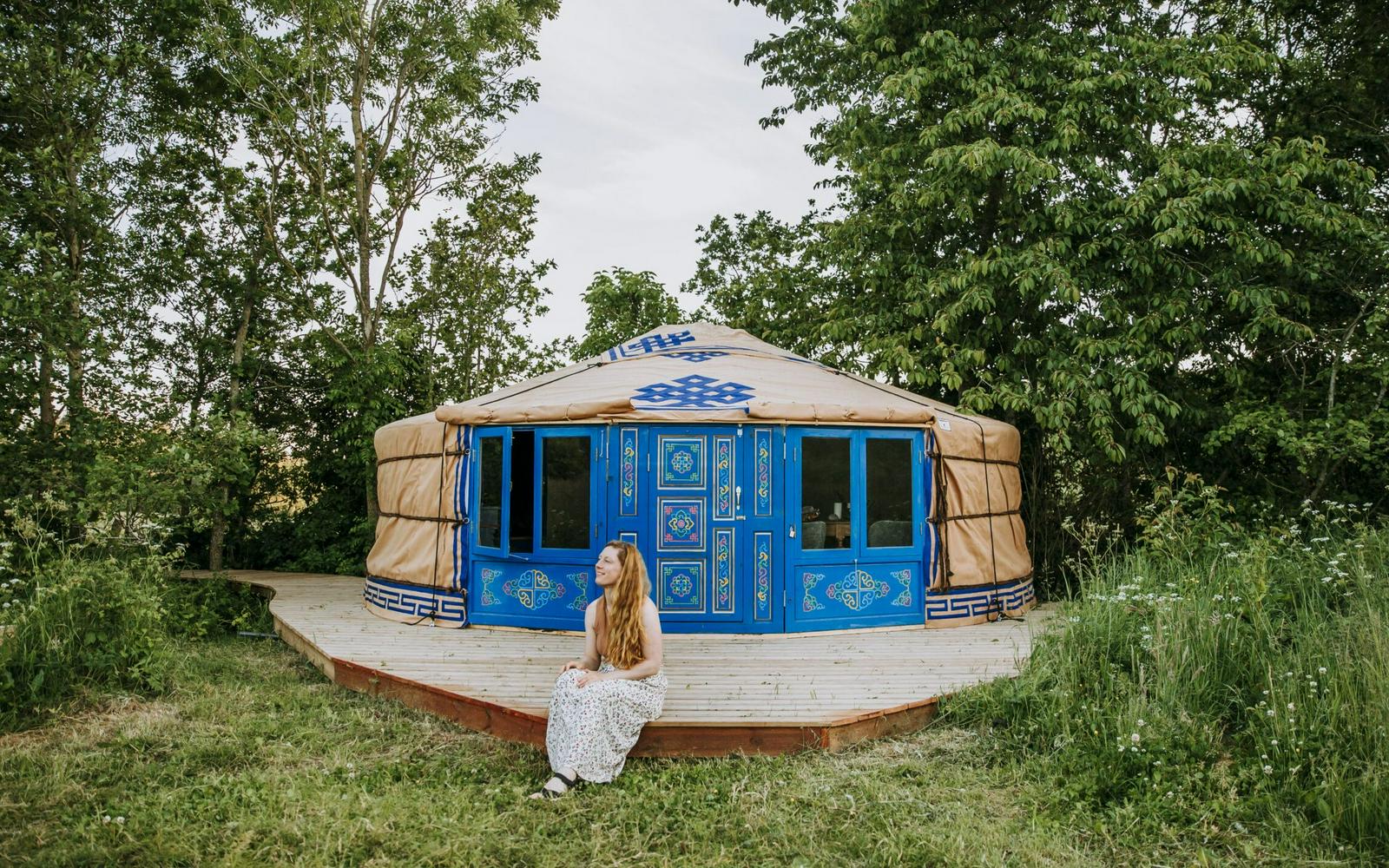 Eventyrlig jurt i Mols Bj