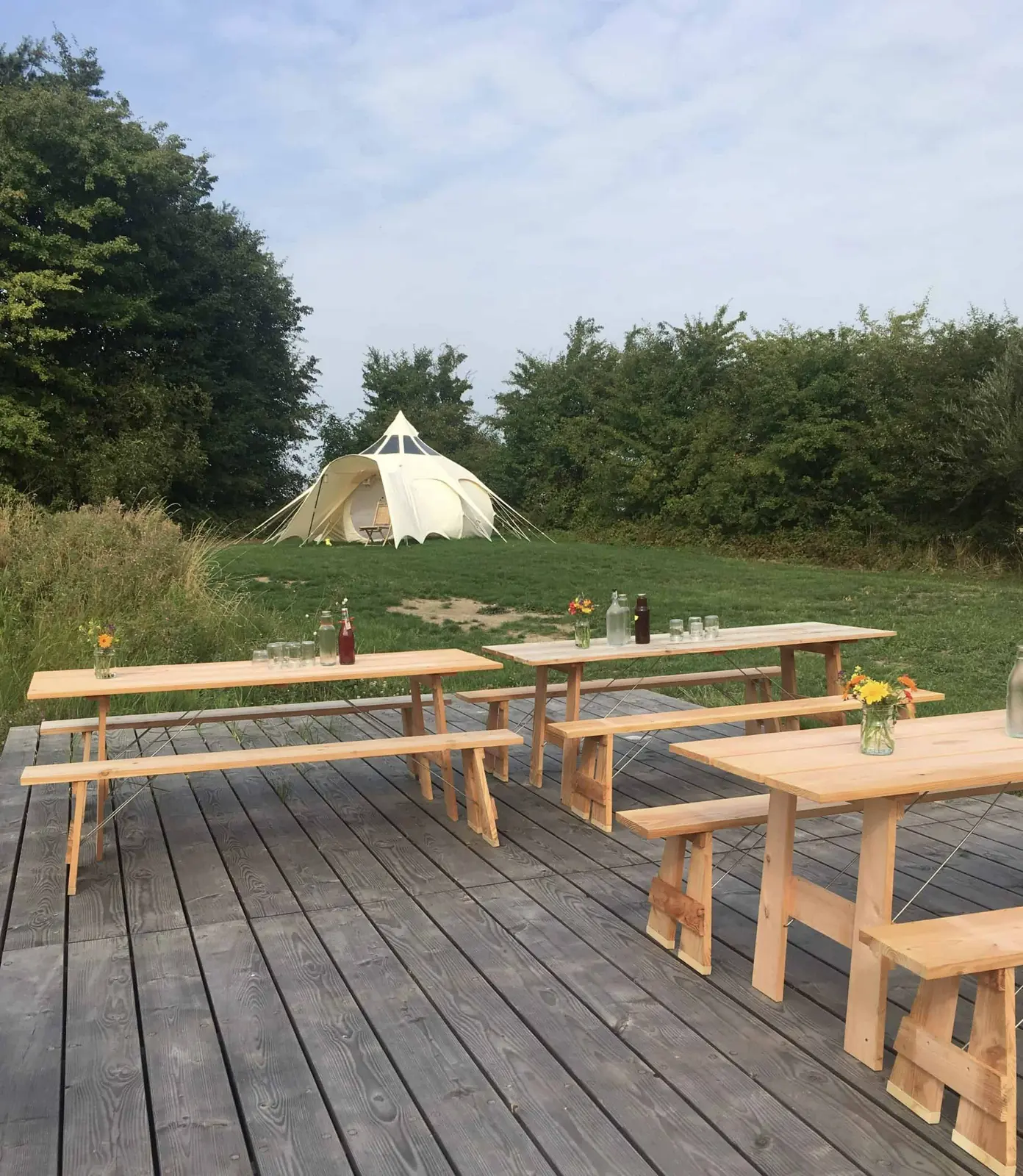 Teglværkspladsen - Glamping på Ærø "Tornerose"