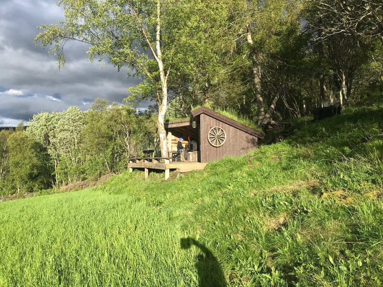 Olavstøga at Ellingbø Farm from 1880