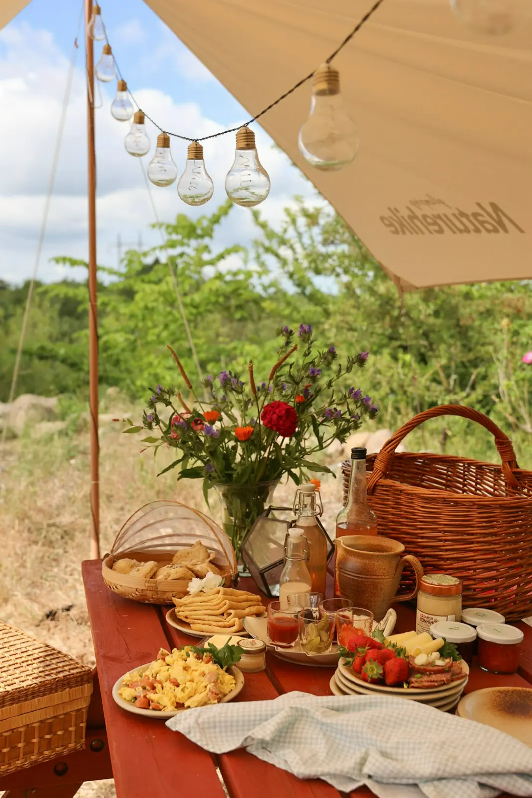 Glamping hos Bakkegaarden