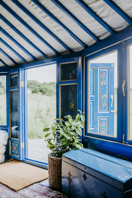 Eventyrlig jurt i Mols Bjerge