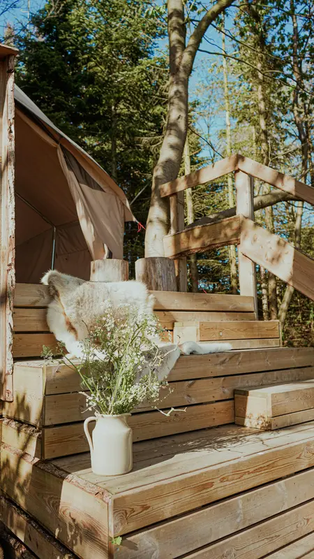 Naturlig på Korsgården - Glamping
