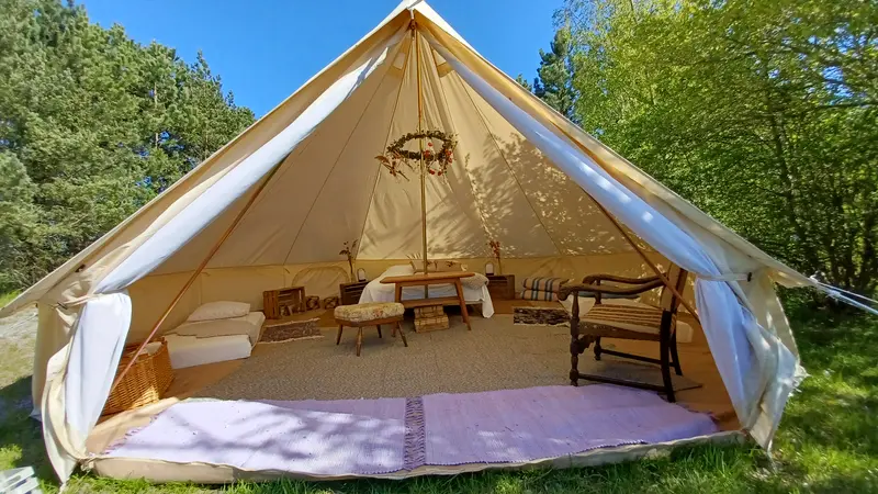Glamping hos Bakkegaarden