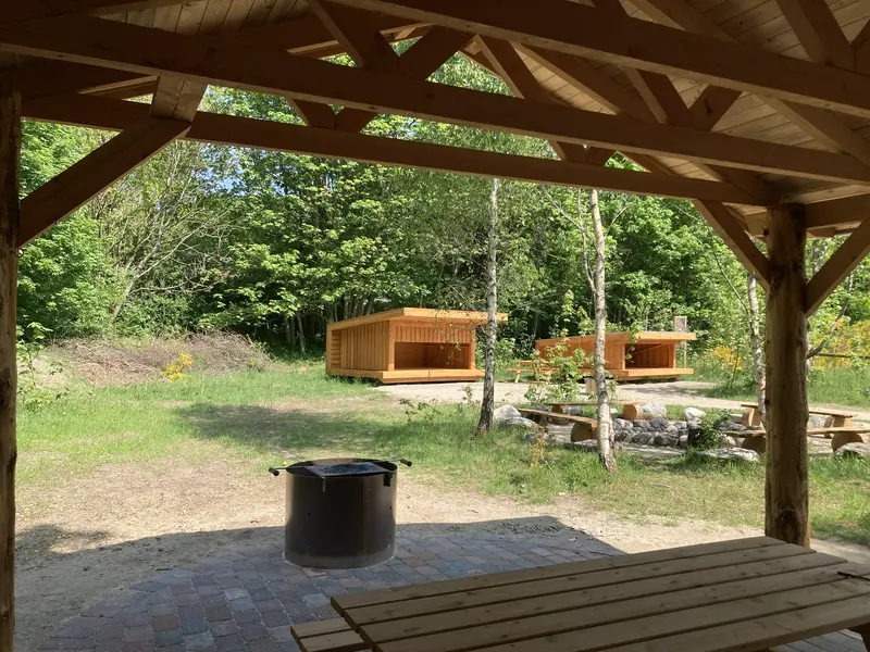 Hærvejens shelterplads Nørre Snede